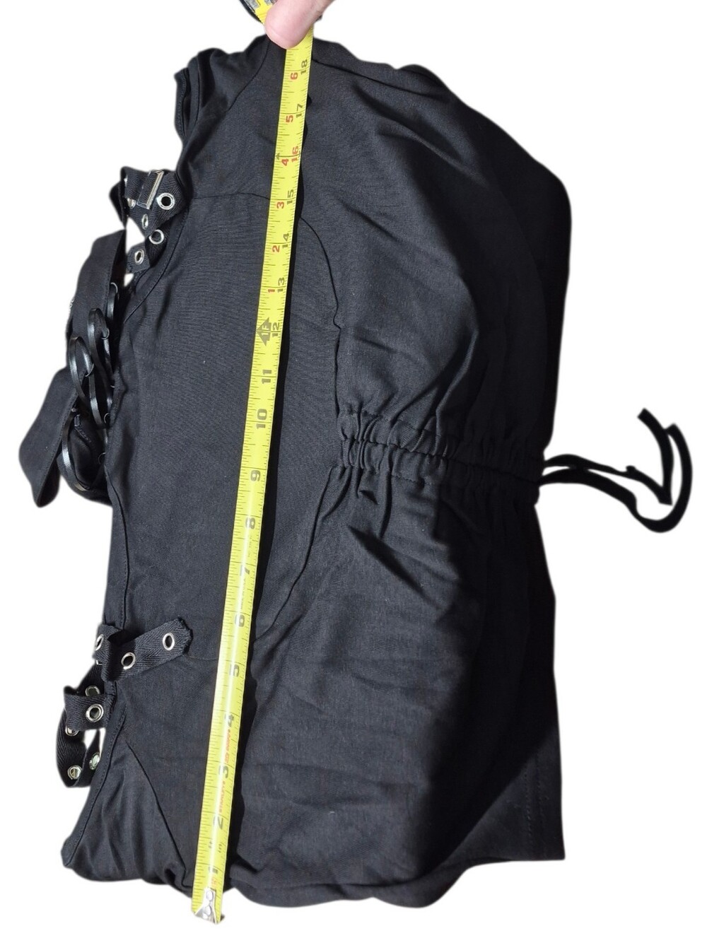 Dark In Love Punk Drawstring Top - Picture 7 of 7